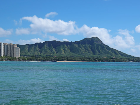 Diamond Head in Waikiki