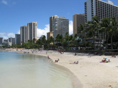 Kuhio Beach in Waikiki