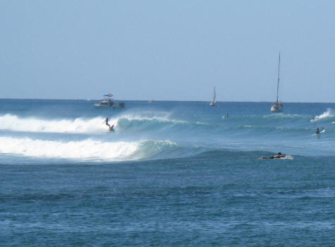 Sans Souci Beach in Waikiki